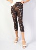 Paws Print Stretch Capri